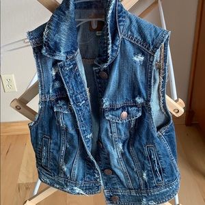 Denim vest